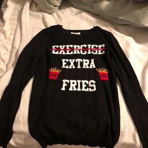 Extra fries sweater